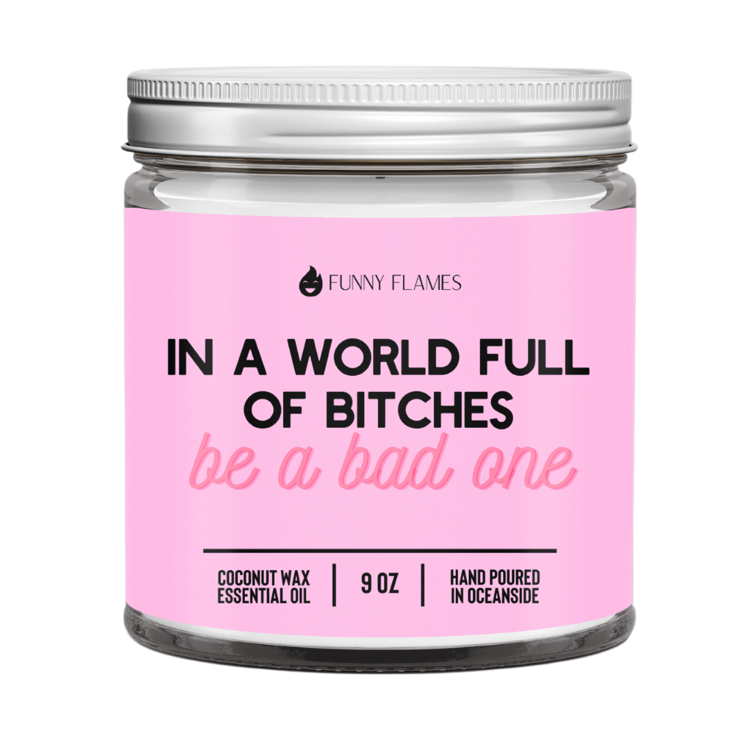 Empowerment Candle - Be Bold Motivational 9oz Candle - Phoenix Fire Art Store