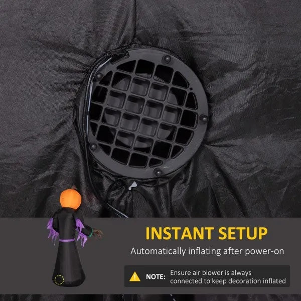 Standing Pumpkin Inflatable Halloween Decoration
