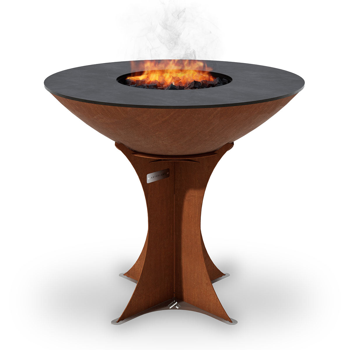 Arteflame XXL 40" Flat Top Grill - High Euro Base - Phoenix Fire Art Store