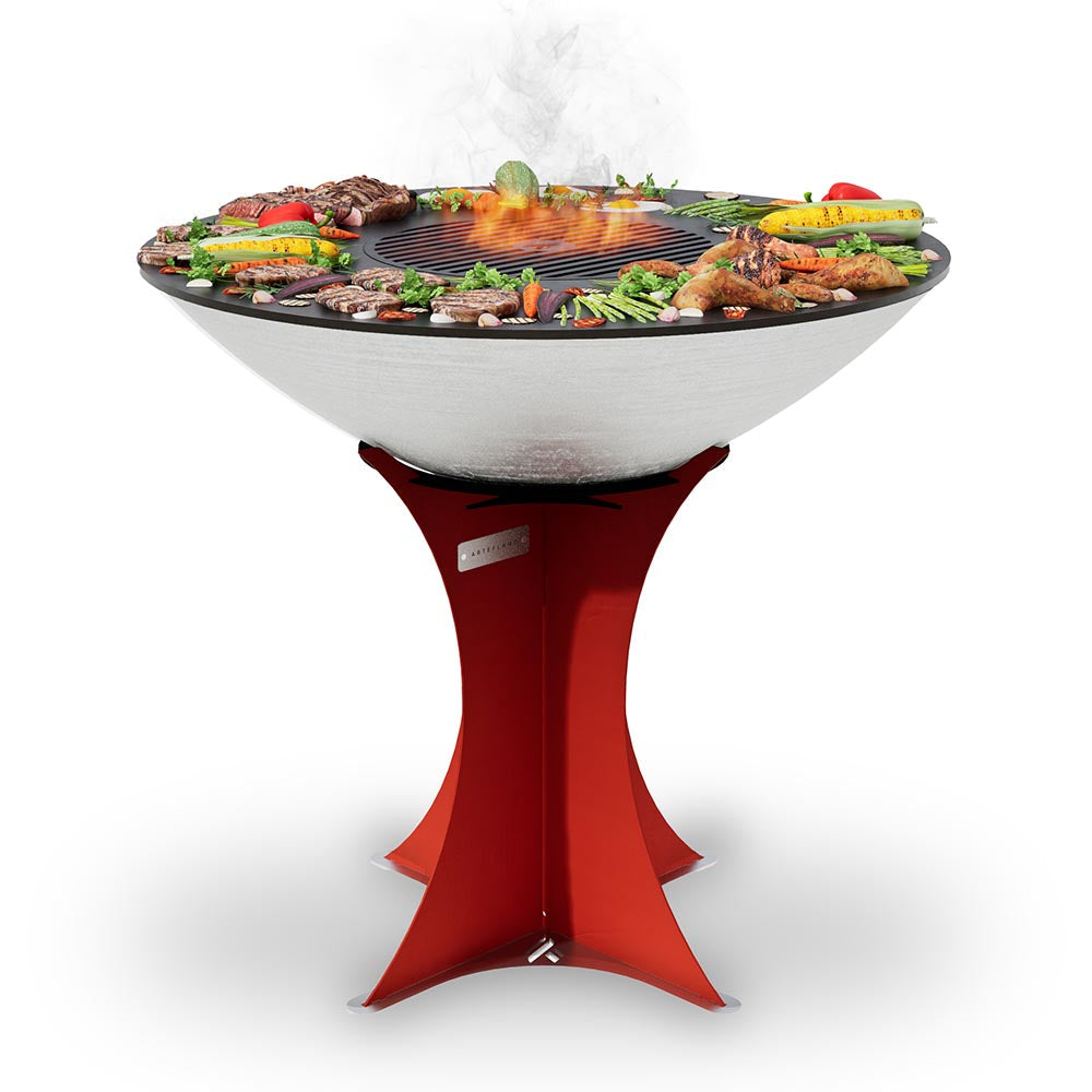 Arteflame XXL 40" Flat Top Grill - High Euro Base - Phoenix Fire Art Store