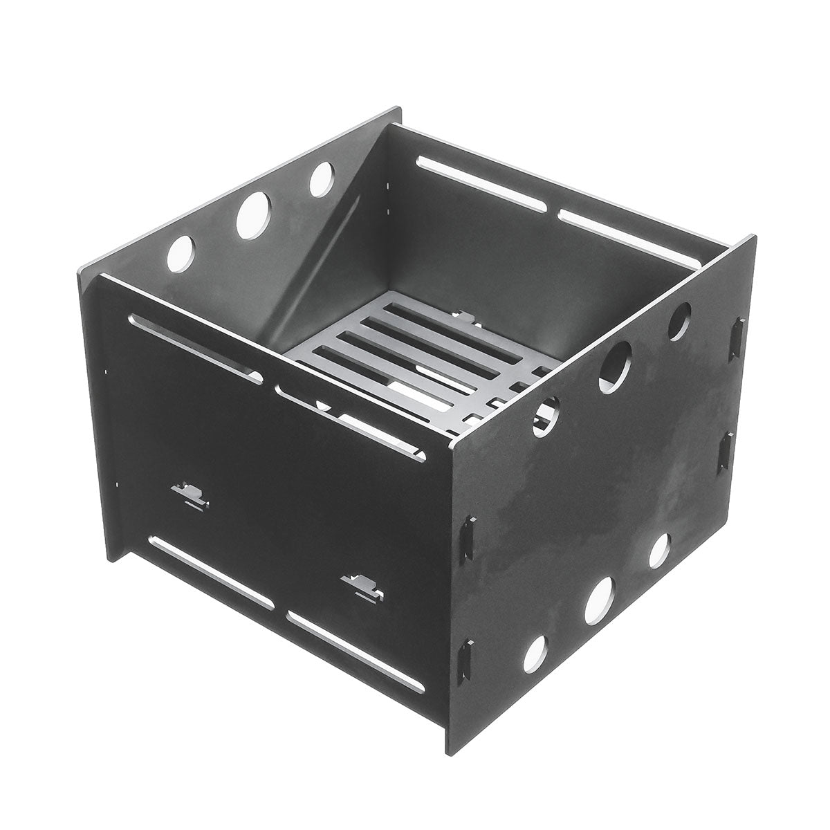 Arteflame Fuel Saver — Charcoal/Wood Heat-Focus Insert (Fits 30″ & 40″ Grills, Steel) - Phoenix Fire Art Store