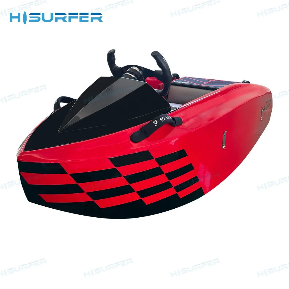 Sabo Electric Mini Jet Boat Jet Propulsion Powered Boat 30MPH 72V 71A Battery Jet Boat