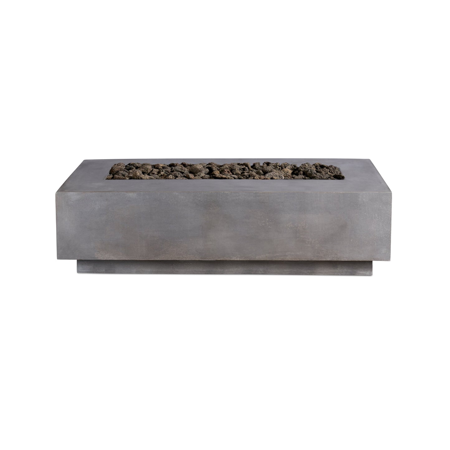 Lineal | Rectangular Concrete Fire Table - Phoenix Fire Art Store