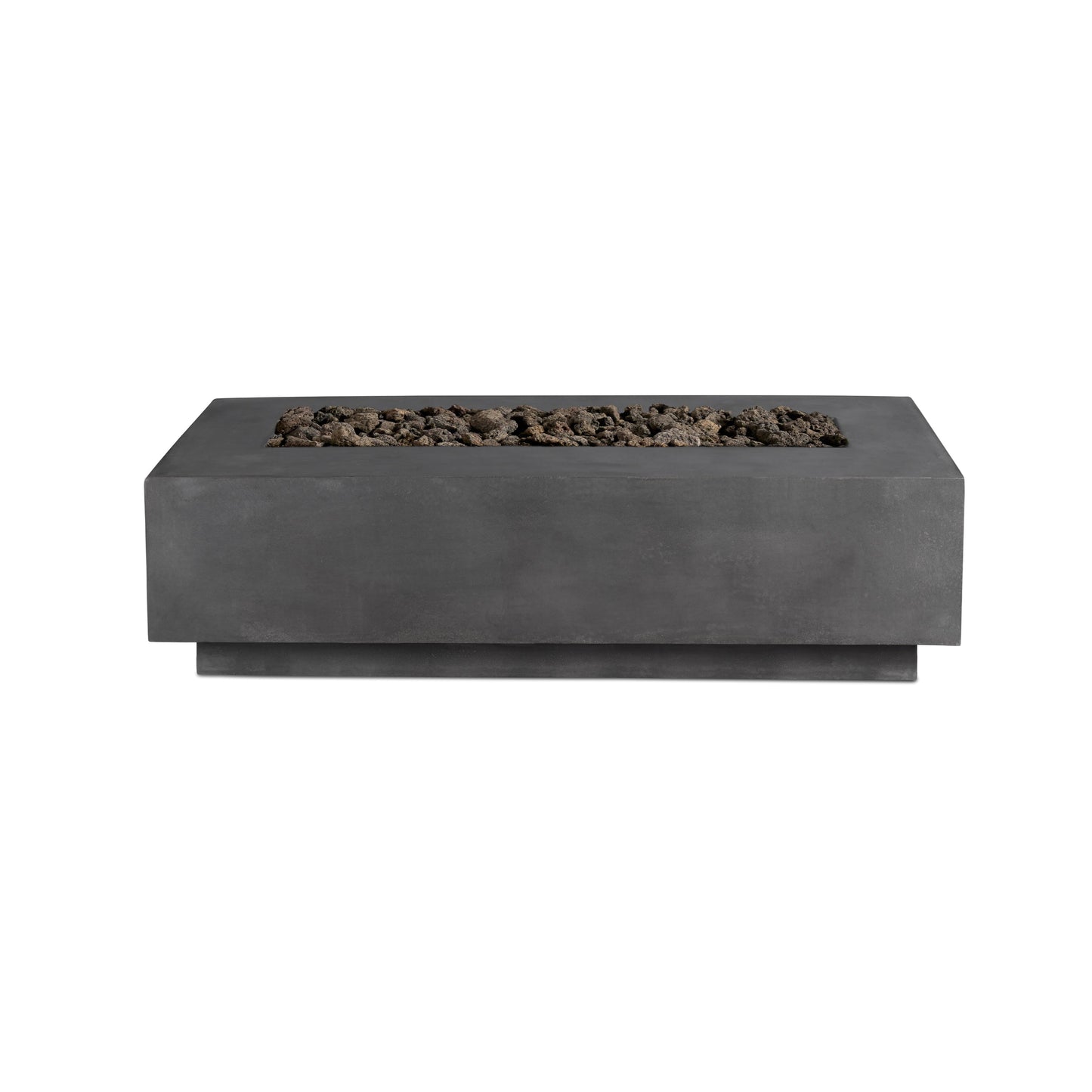 Lineal | Rectangular Concrete Fire Table - Phoenix Fire Art Store