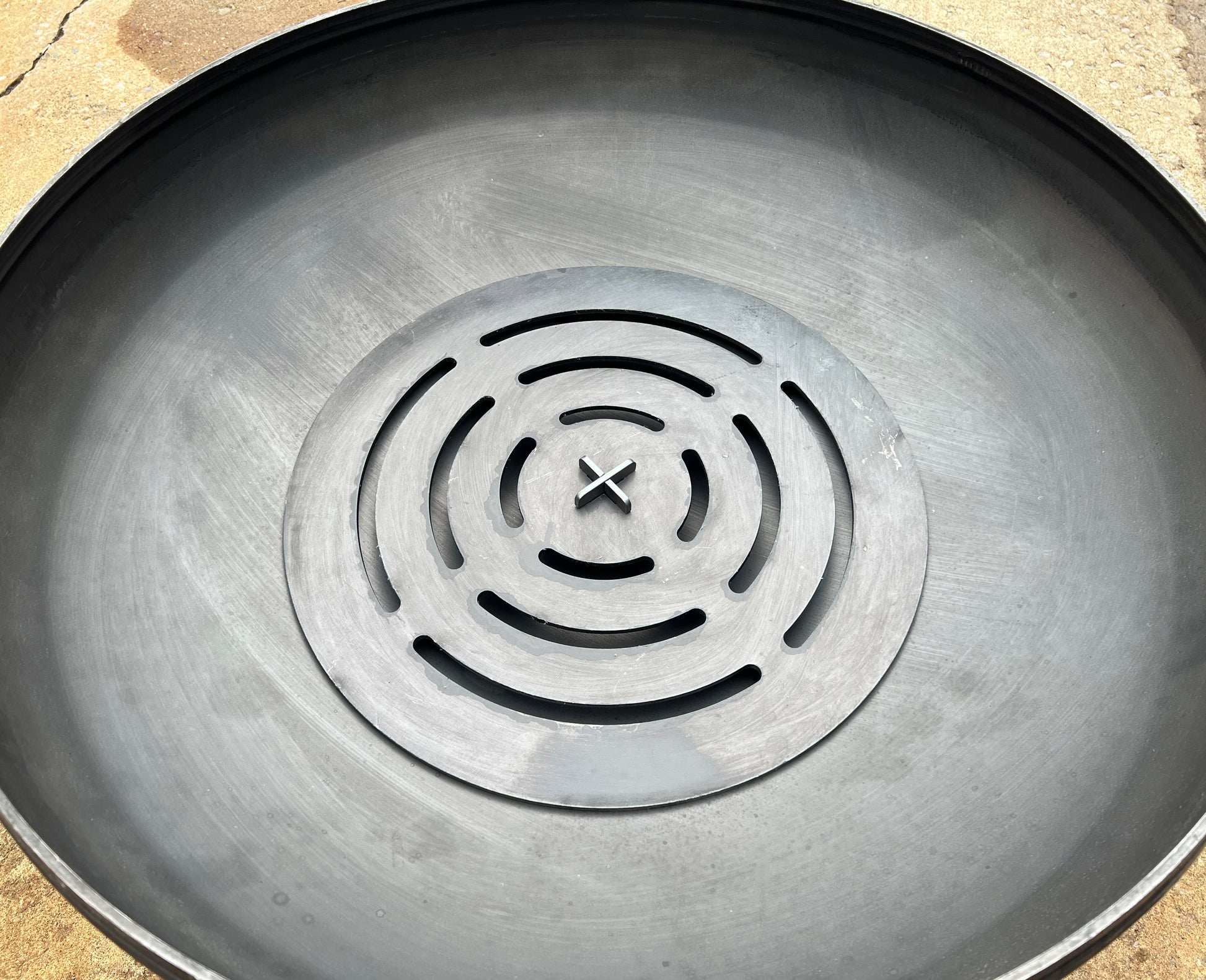 Round Log Grate (Made in USA) - Phoenix Fire Art Store