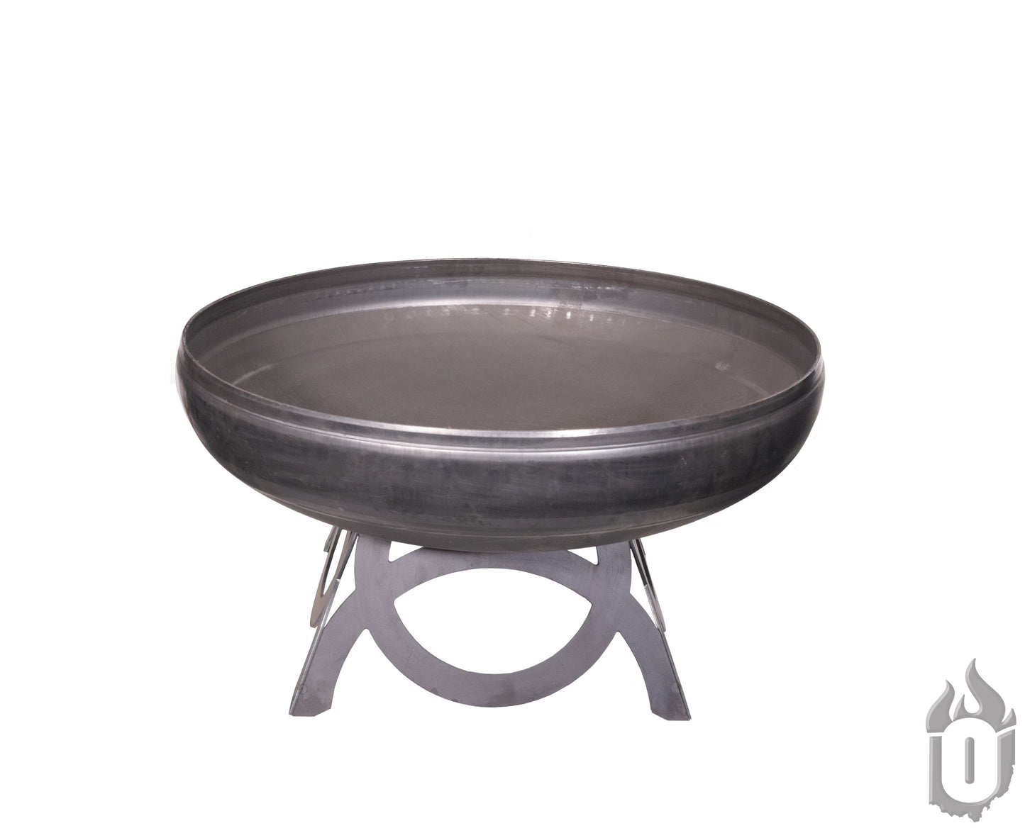 Liberty Fire Pit with Curved Base (Made in USA) - Phoenix Fire Art Store