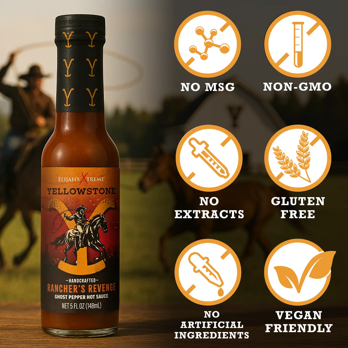 Ranchers Revenge (Ghost Pepper) - Phoenix Fire Art Store