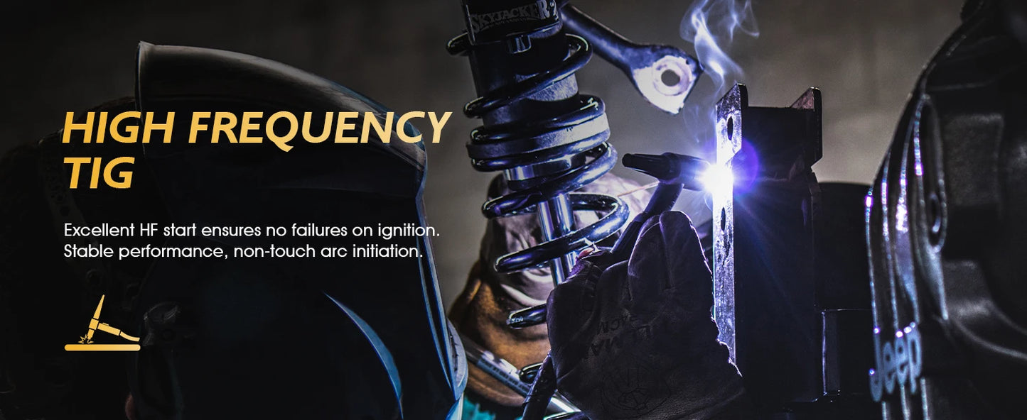 TOOLIOM 3 in 1 Cut/TIG/MMA Welder 50A Air Plasma Cutter 200A TIG and 200A Stick Welder Portable Welding Machine Dual Voltage