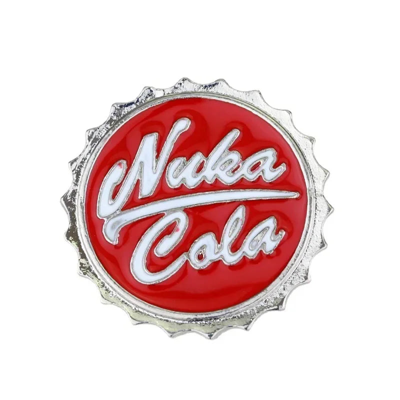 Fallout Brooch Pin - Vault-Tec Enamel Badge for Cosplay & Collectors