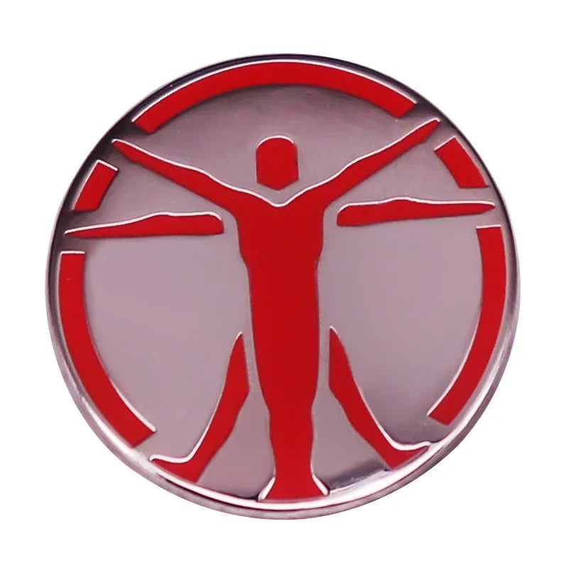 Fallout Brooch Pin - Vault-Tec Enamel Badge for Cosplay & Collectors