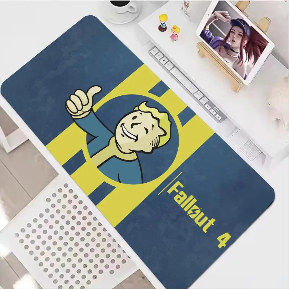 Fallout Gaming Mouse Pad - XXL Large Desk Mat 900x400mm - Vault-Tec Approved