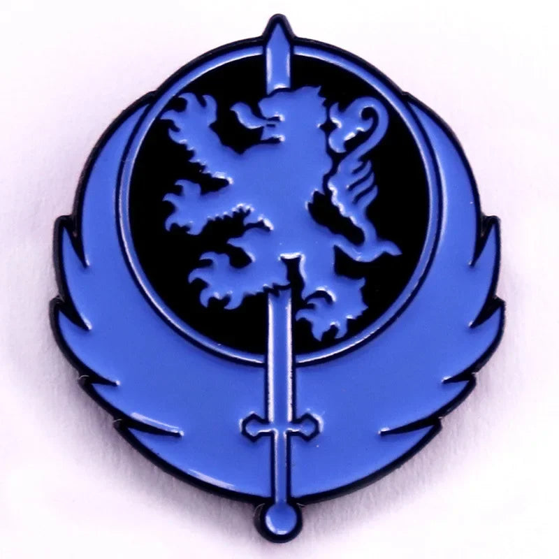 Fallout Brooch Pin - Vault-Tec Enamel Badge for Cosplay & Collectors