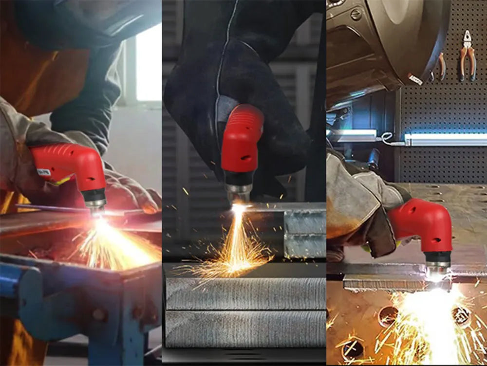 FEMEROL 2-in-1 Plasma Cutter 60A & Stick Welder 200A - 110/220V Dual Voltage IGBT Machine