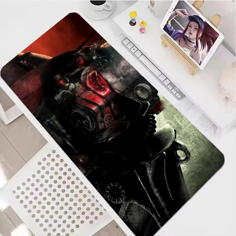 Fallout Gaming Mouse Pad - XXL Large Desk Mat 900x400mm - Vault-Tec Approved
