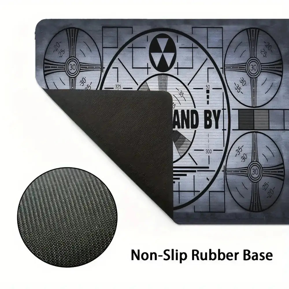 Fallout "Please Wait" Gaming Mouse Pad - Large Extended Non-Slip Desk Mat for PC Gaming