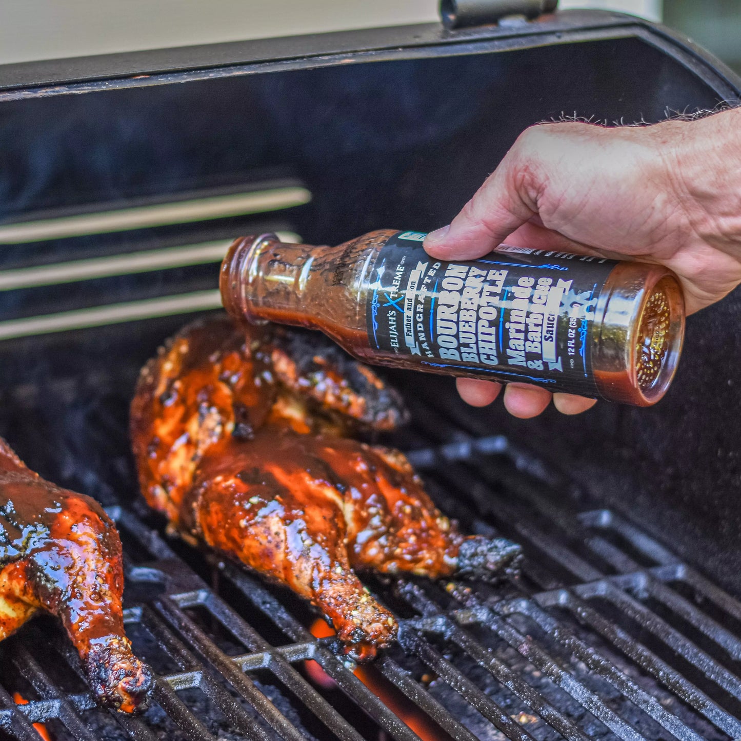 Bourbon Blueberry Chipotle BBQ Sauce & Marinade - Phoenix Fire Art Store