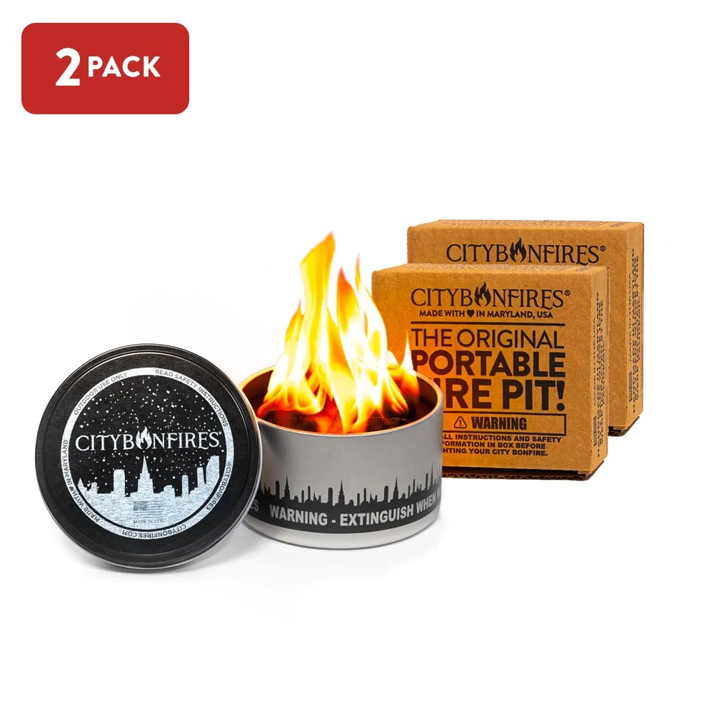 City Bonfire (Portable Fire Pit) - Phoenix Fire Art Store