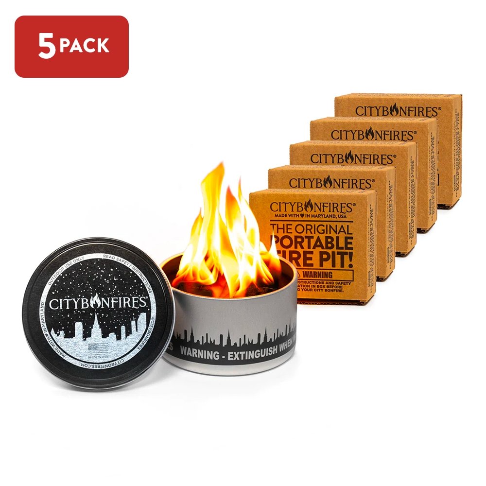City Bonfire (Portable Fire Pit) - Phoenix Fire Art Store