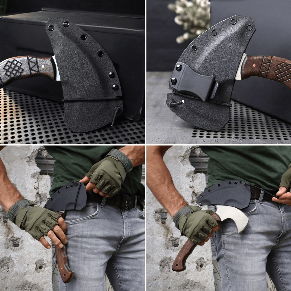 Compact tactical tomahawk "Waya"
