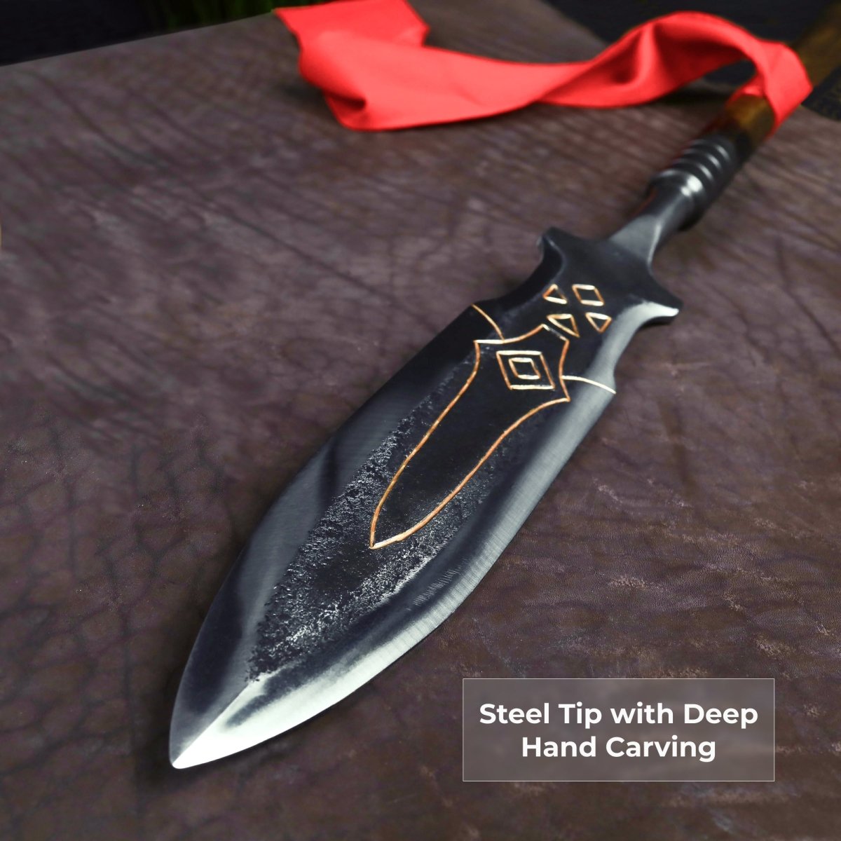 Draupnir Spear with wooden handle