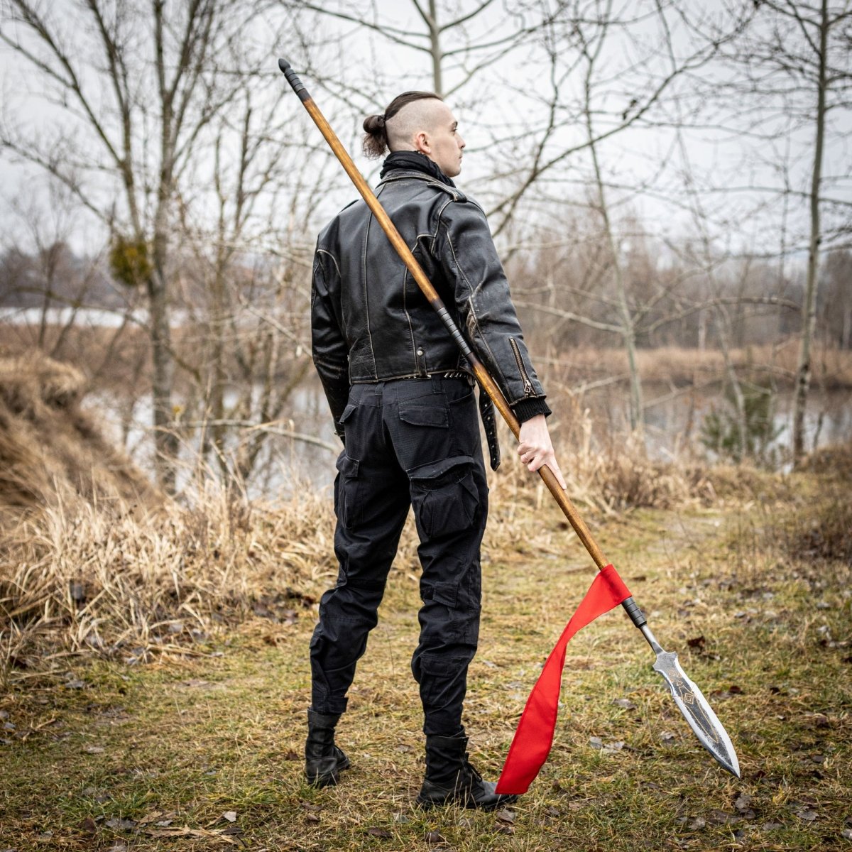 Draupnir Spear with wooden handle