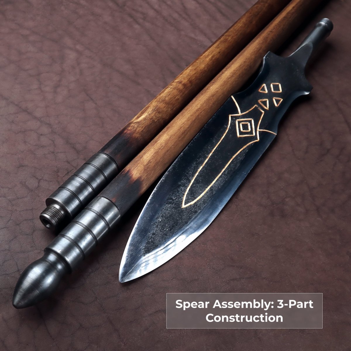 Draupnir Spear with wooden handle