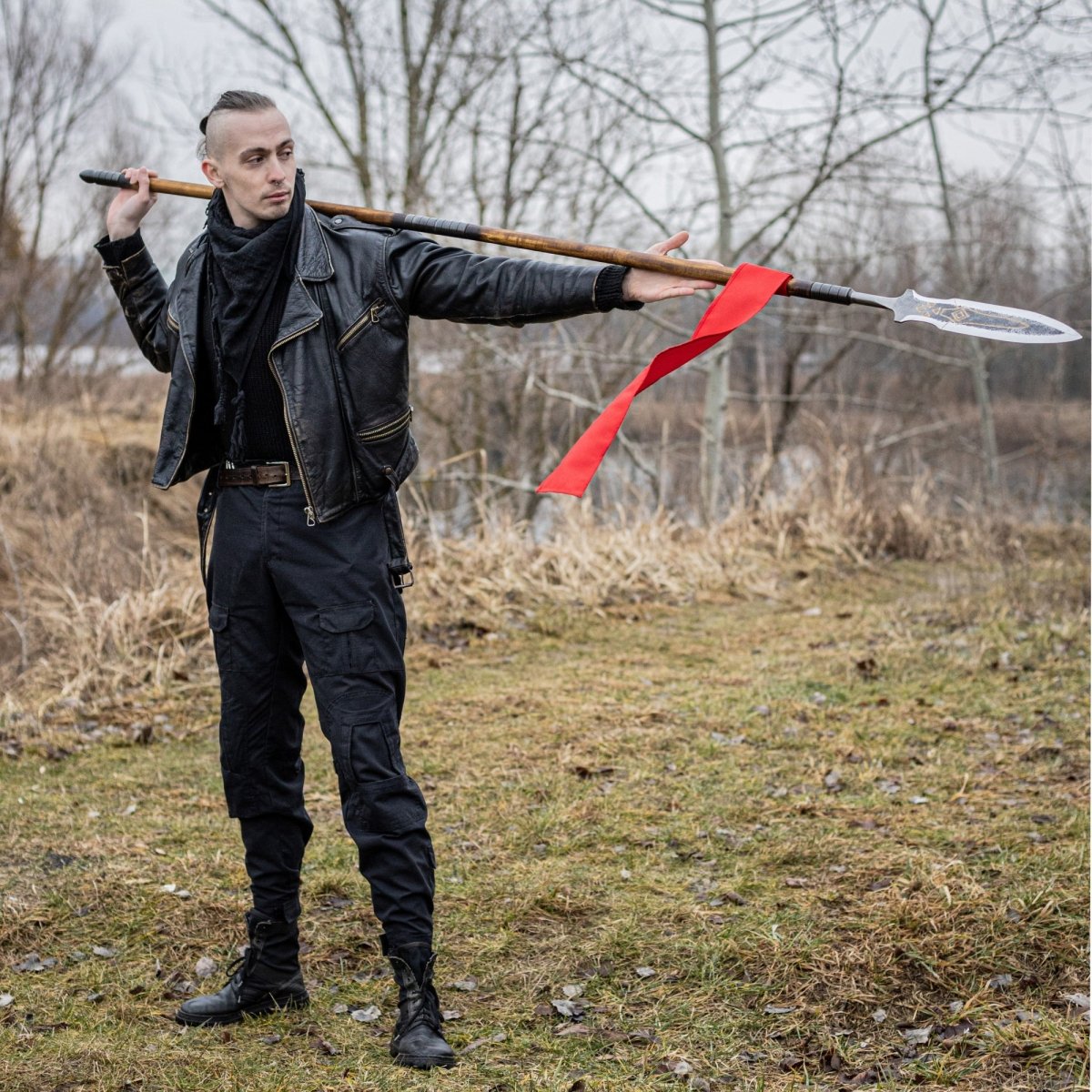 Draupnir Spear with wooden handle