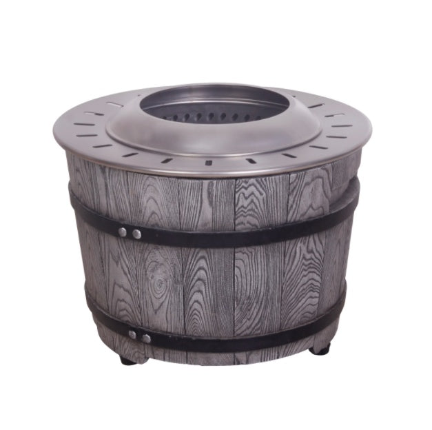 Smokeless Fire Pit Fueled By Wood Pellets, branches, wood/with a Woody Appearance - Phoenix Fire Art Store