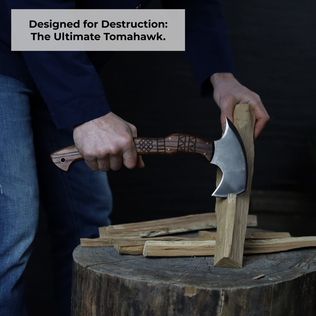 Hand forged tomahawk "Nanook"
