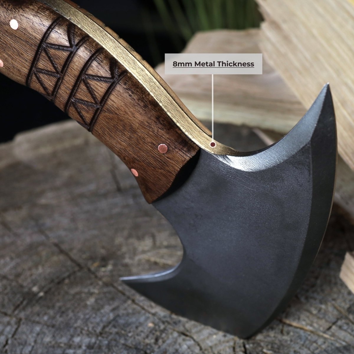 Hand forged tomahawk "Nanook"