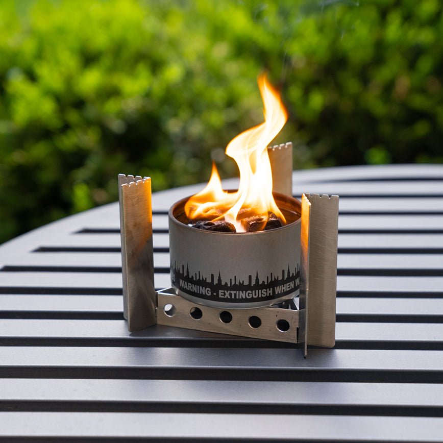 Portable Camp Stove - Phoenix Fire Art Store