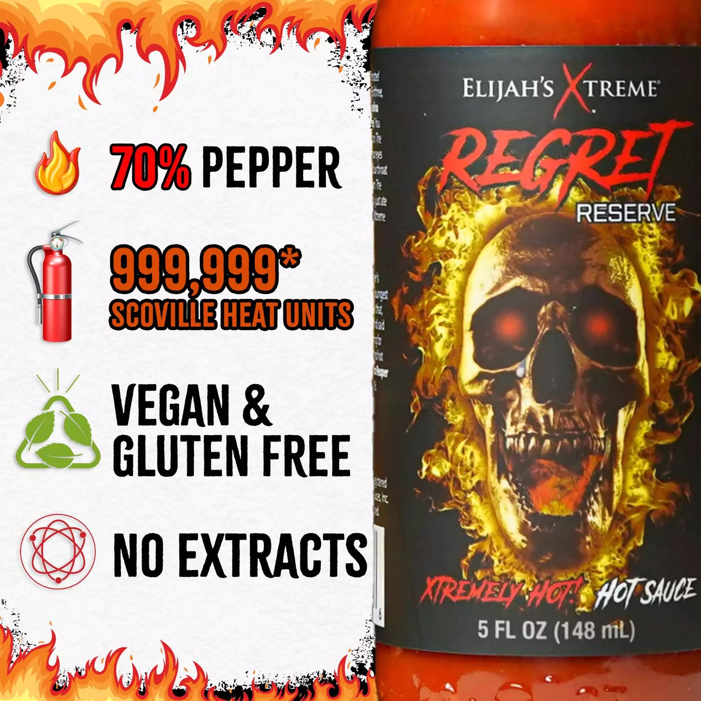 REGRET ๐๐๐๐๐๐๐ HOT SAUCE - Phoenix Fire Art Store