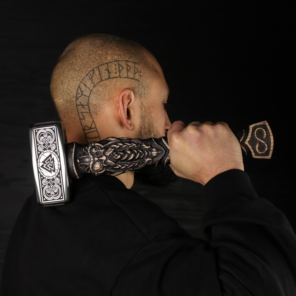 Viking unique hammer "Goibniu"