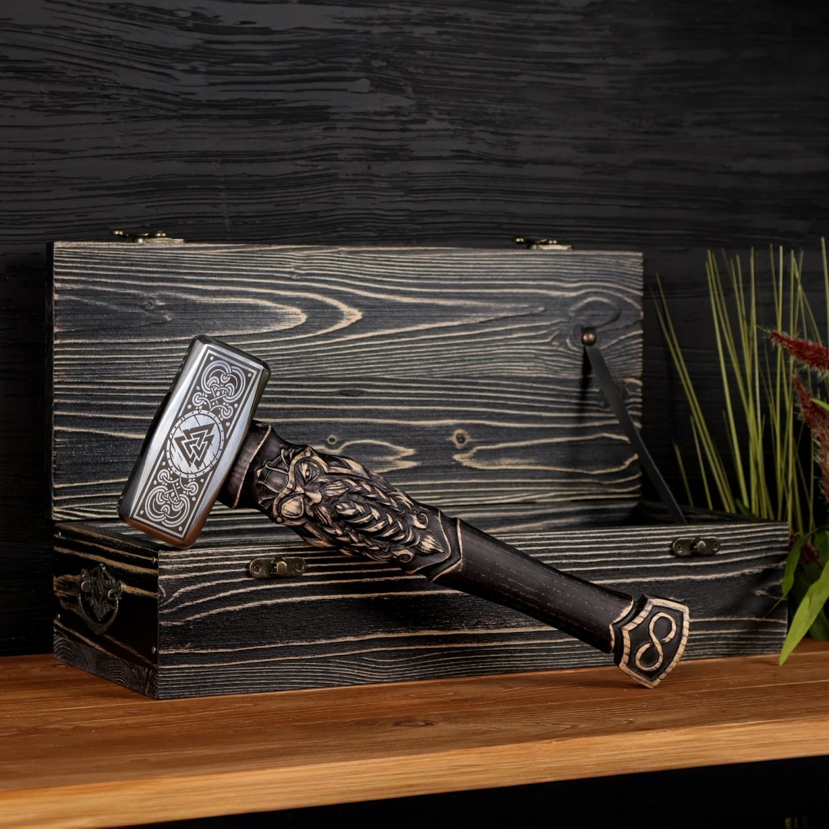 Viking unique hammer "Goibniu"