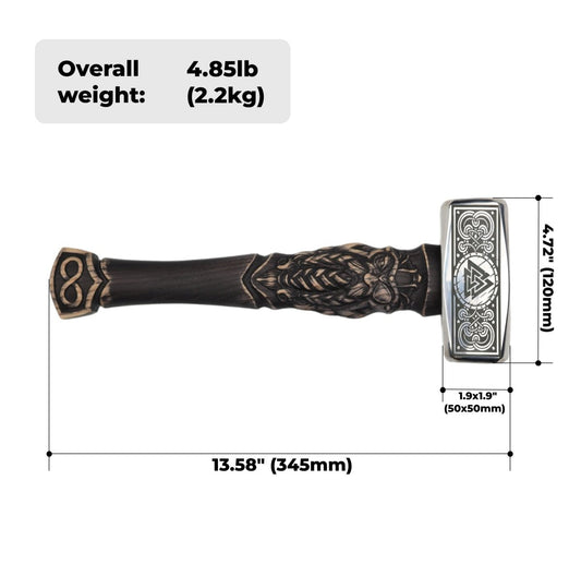 Viking unique hammer "Goibniu"