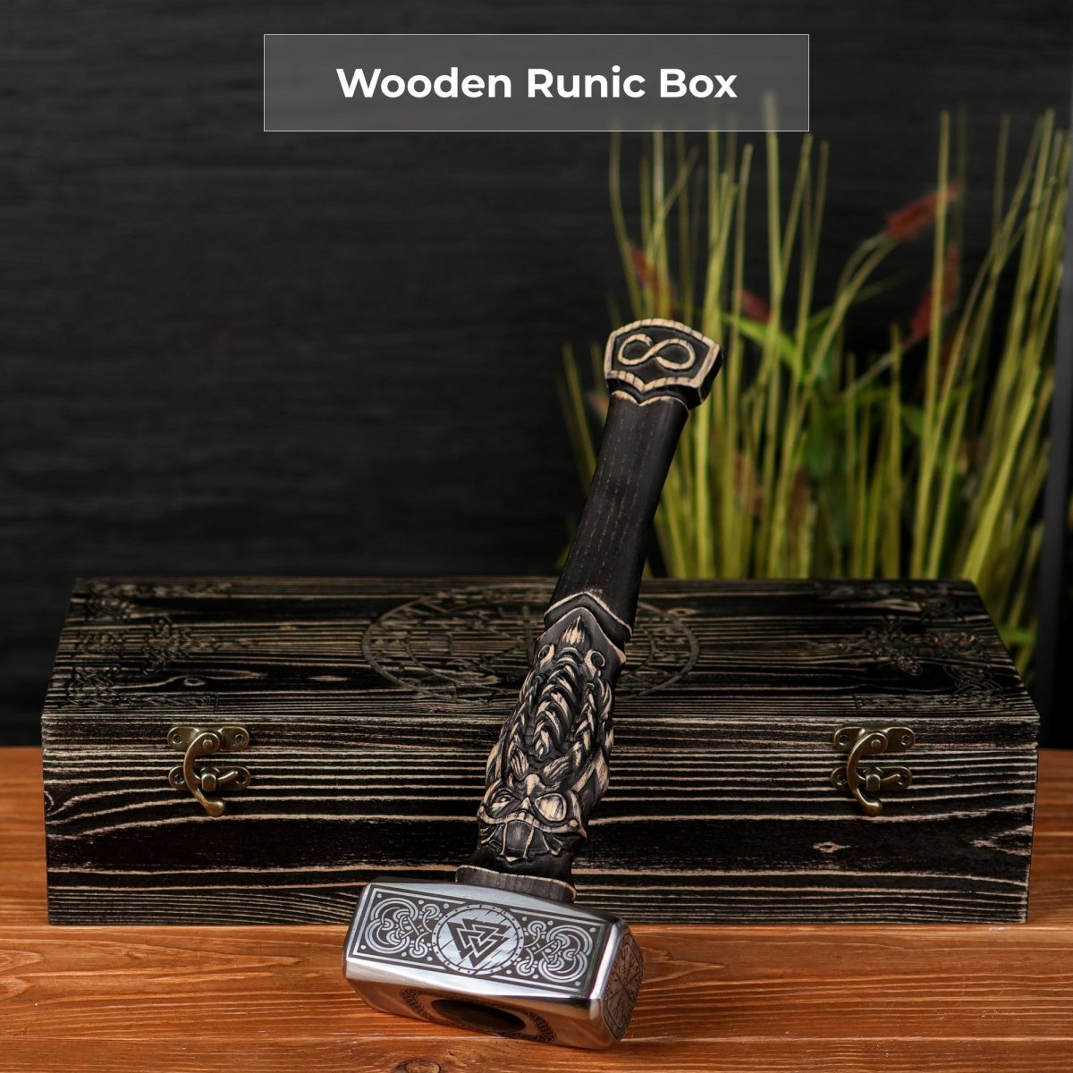 Viking unique hammer "Goibniu"