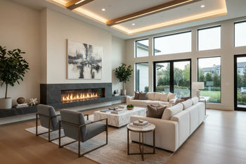 Direct Vent Fireplaces: Safe, Sealed & Stunning