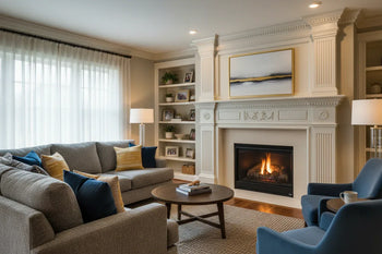 B-Vent Gas Fireplaces: Classic Warmth, Open Flames