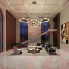 Chandeliers That'll Make Your Ceiling Jealous - Modern chandelier illuminating living space