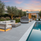 Patio Furniture: Outdoor Living Done Right - patio furniture sectional and daybed in an upscale backyard with pool