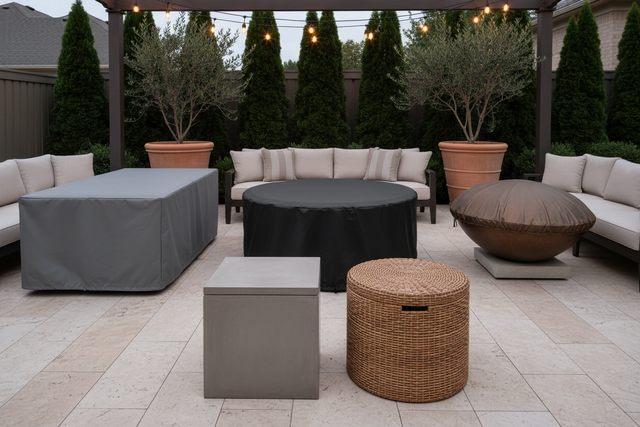 Fire Pit Covers & Propane Tank Enclosures