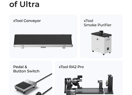xTool F1 Ultra 20W Fiber & Diode Dual Laser Engraver xTool
