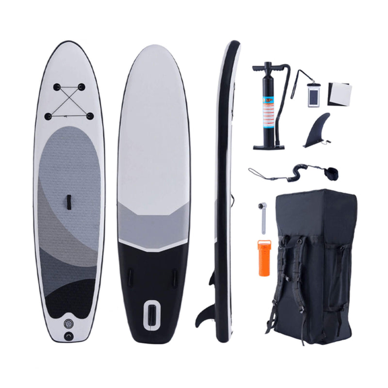 10' Inflatable Blow Up SUP Paddle Board W/ Carrying Bag & Pump (SAK43678)