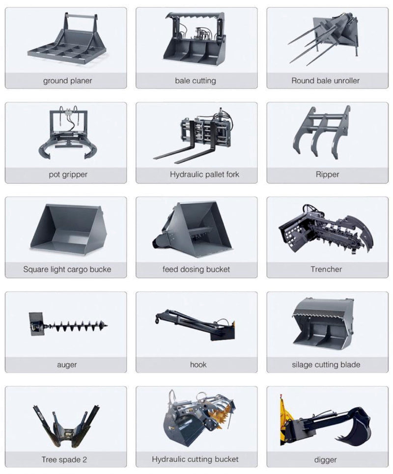 72V 16.4kWh Curiosity Mini Track Loader Skid Steer