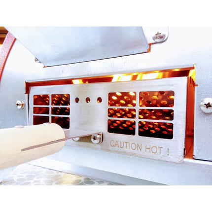 Le Peppe Portable Wood-Fired Pizza Oven 11mm cordierite stone