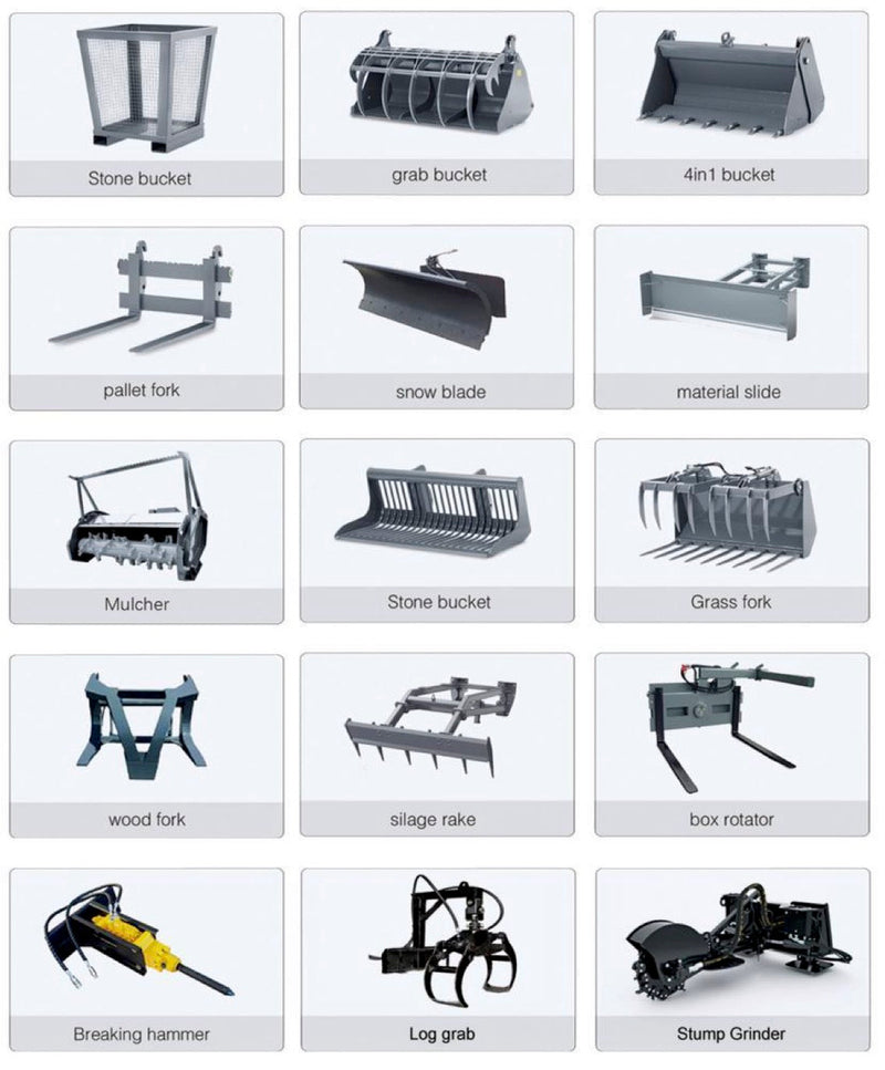 72V 16.4kWh Curiosity Mini Track Loader Skid Steer