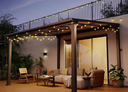 Pamapic Aluminum Hardtop Gazebo Pamapic