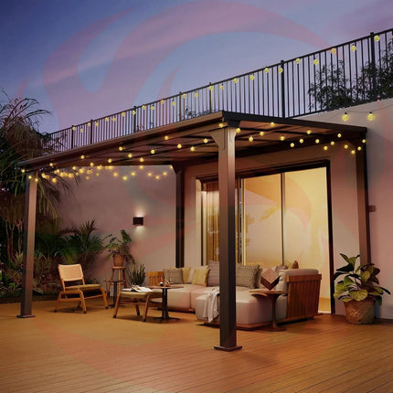 Pamapic Aluminum Hardtop Gazebo Pamapic
