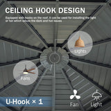 [12X12FT] Alora Large Octagonal Sunroom Solarium With Lockable Sliding Doors And Galvanized Steel Sloping Roof (SAK47843)