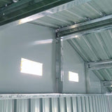 [13x20FT] Alora Large Heavy-Duty Outdoor Metal Storage Shed With Double Doors (SAK65331)